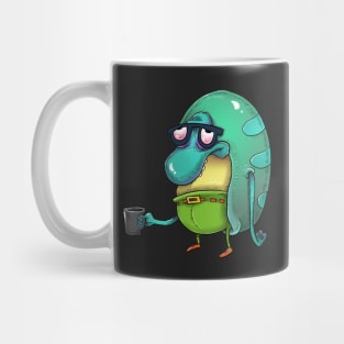 Philbert before coffee Mug